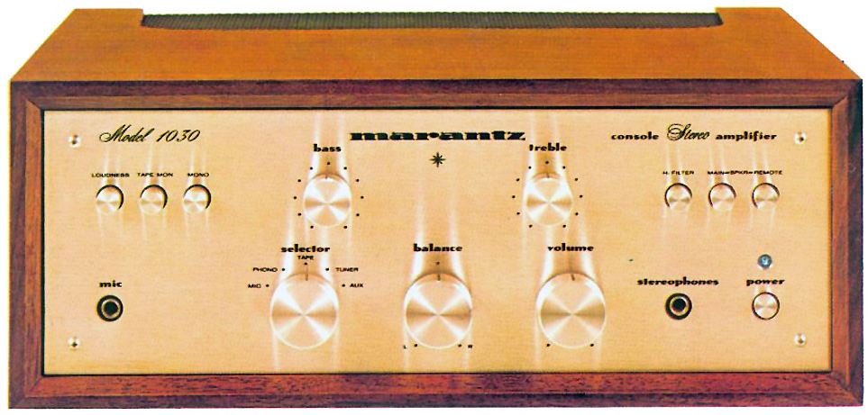Marantz 1030 (1973-1978) - stereo amplifier